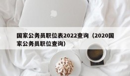 国家公务员职位表2022查询（2020国家公务员职位查询）