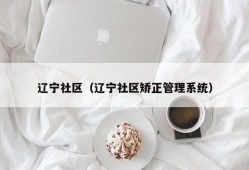 辽宁社区（辽宁社区矫正管理系统）