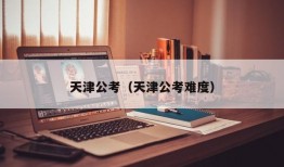 天津公考（天津公考难度）