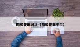 四级查询网址（四级查询平台）