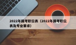 2022年国考职位表（2022年国考职位表及专业要求）