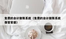 免费的会计做账系统（免费的会计做账系统 像管家婆）