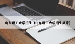 山东理工大学招生（山东理工大学招生简章）