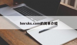 hnrsks.com的简单介绍